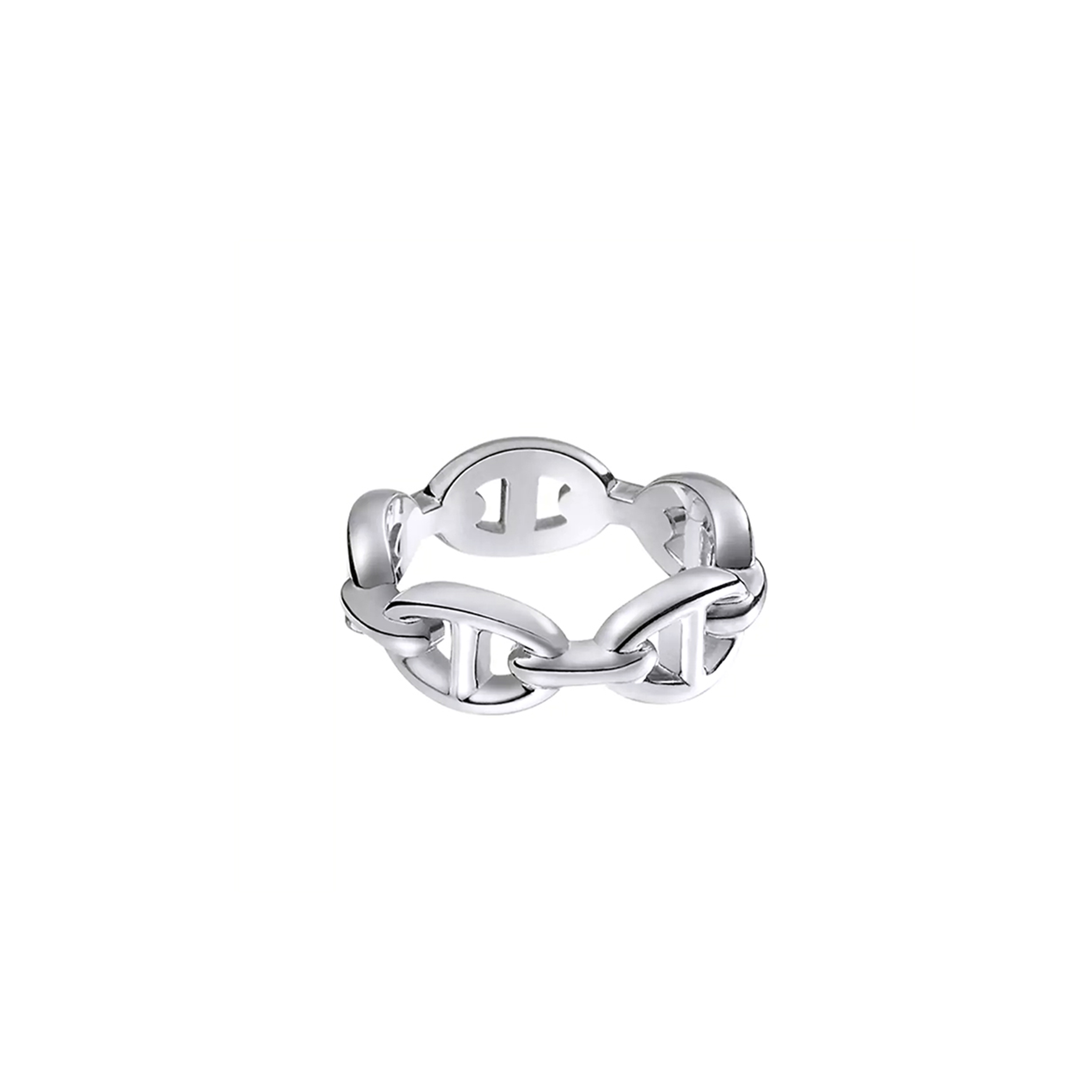 HERMÈS PARIS CHAINE D'ANCRE ENCHAINEE RING 